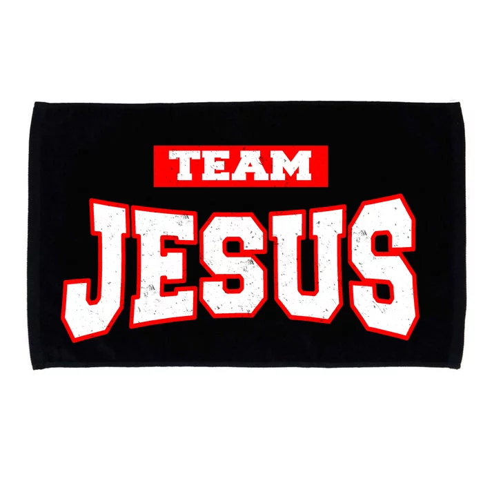 Vintage Team Jesus Funny Christian Microfiber Hand Towel