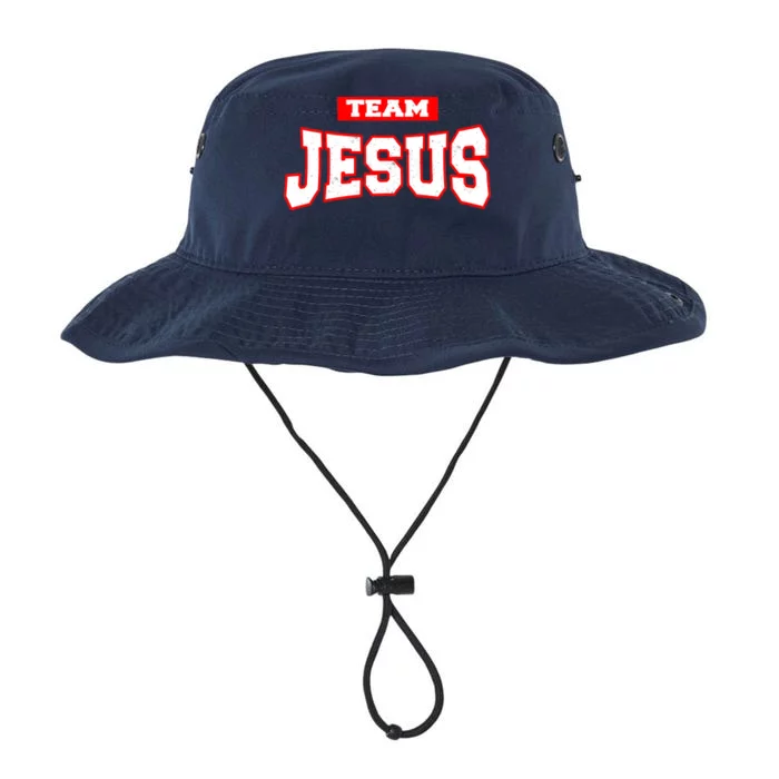 Vintage Team Jesus Funny Christian Legacy Cool Fit Booney Bucket Hat