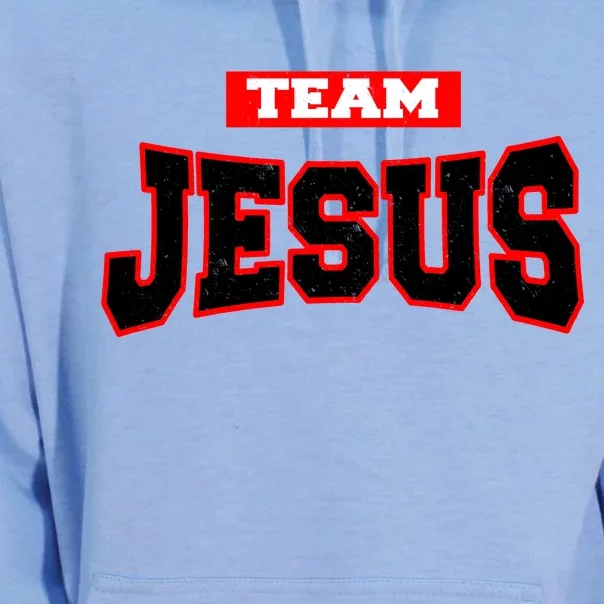 Vintage Team Jesus Funny Christian Unisex Surf Hoodie