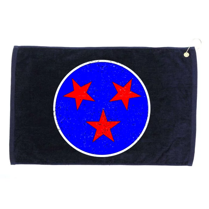 Vintage Tennessee State Flag Grommeted Golf Towel