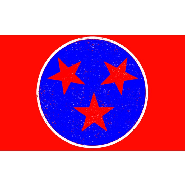 Vintage Tennessee State Flag Bumper Sticker