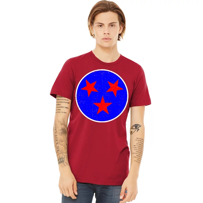 Vintage Tennessee State Flag Premium T-Shirt