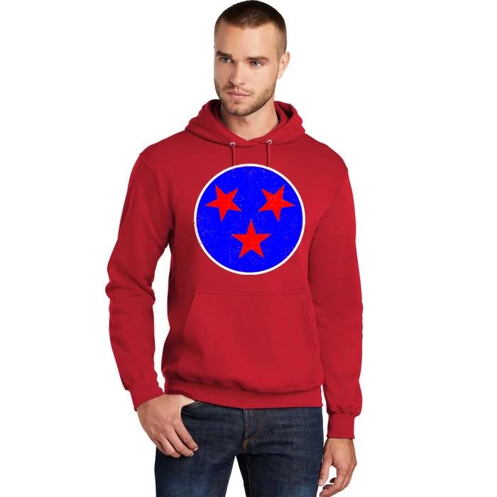 Vintage Tennessee State Flag Tall Hoodie