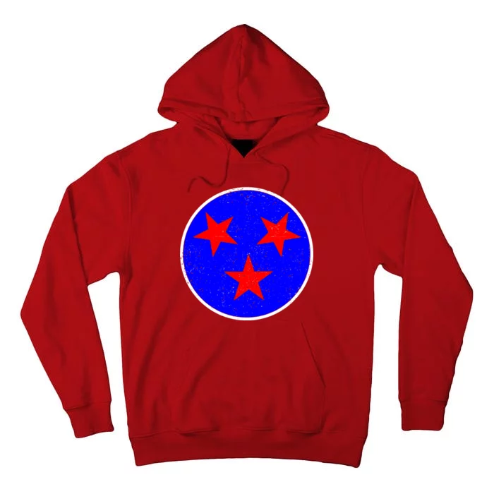 Vintage Tennessee State Flag Tall Hoodie