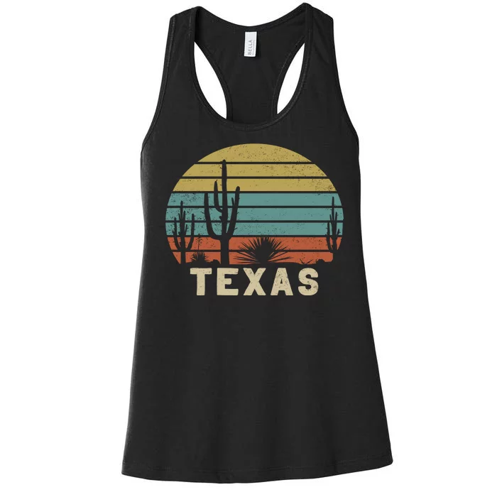 Vintage Texas Women's Racerback Tank