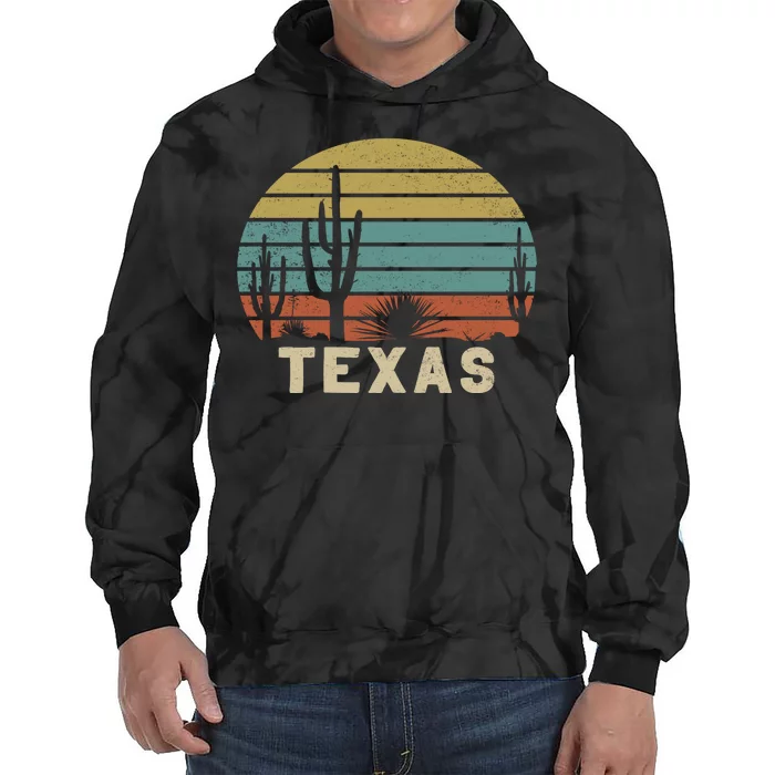 Vintage Texas Tie Dye Hoodie