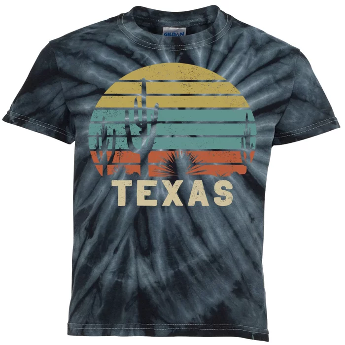 Vintage Texas Kids Tie-Dye T-Shirt