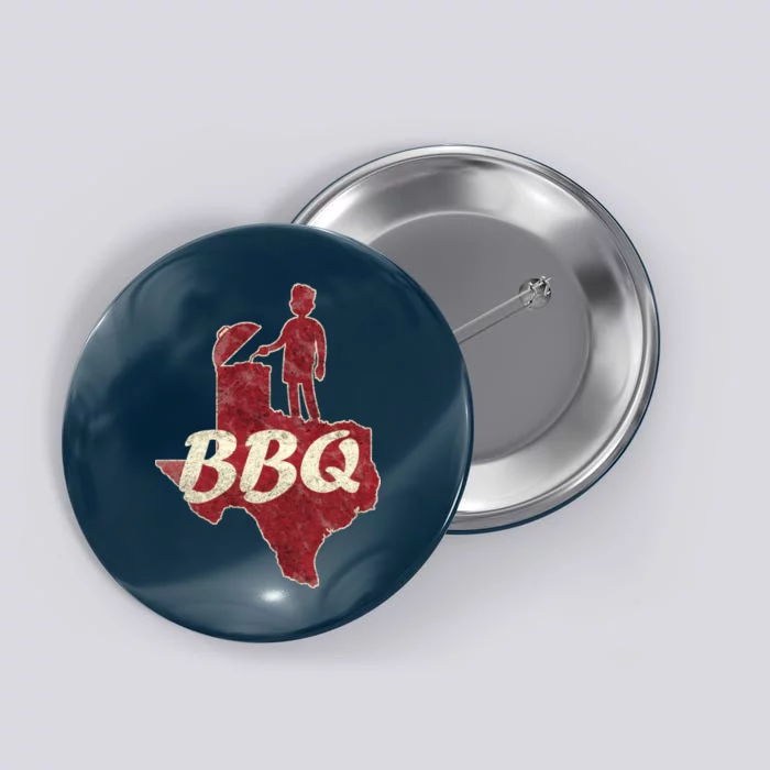 Vintage Texas BBQ Button