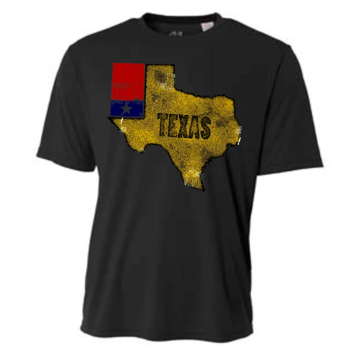 Vintage Texas Logo Cooling Performance Crew T-Shirt