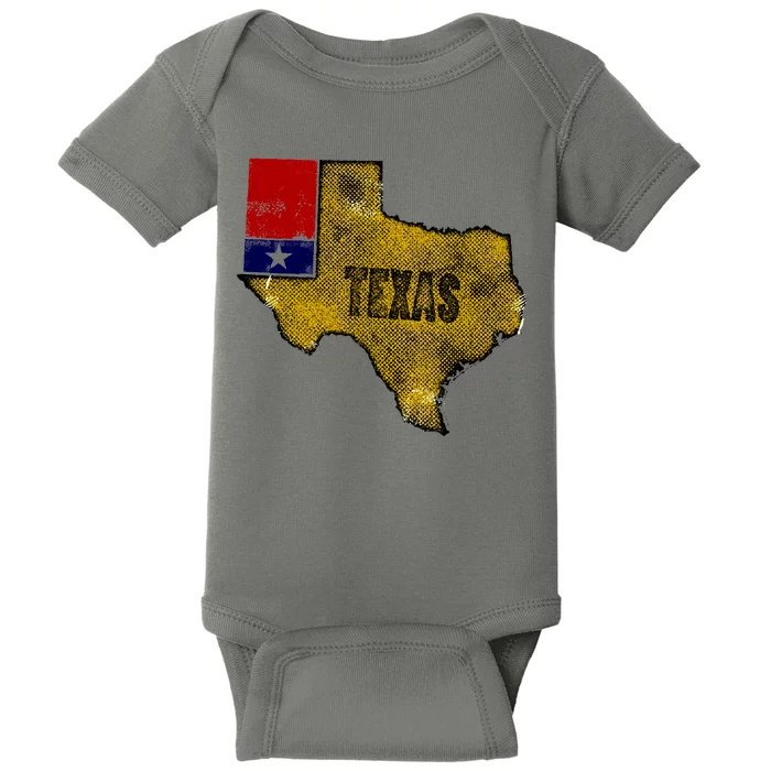 Vintage Texas Logo Baby Bodysuit