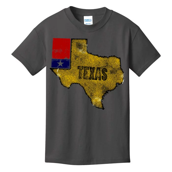 Vintage Texas Logo Kids T-Shirt