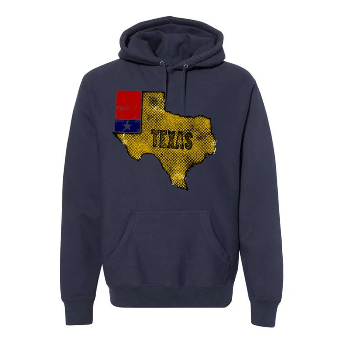 Vintage Texas Logo Premium Hoodie