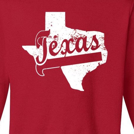 Vintage Texas State Logo Toddler Sweatshirt