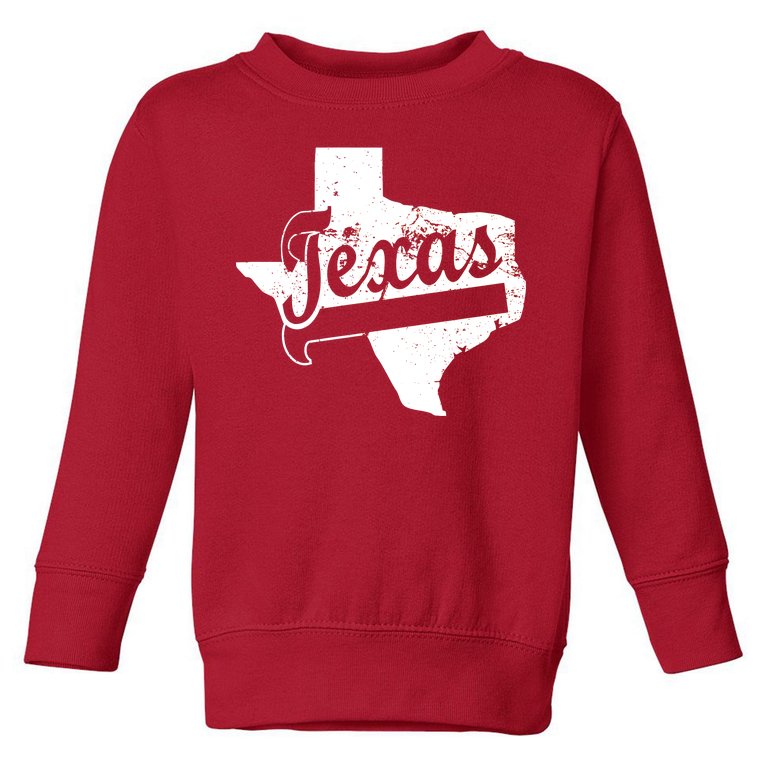 Vintage Texas State Logo Toddler Sweatshirt