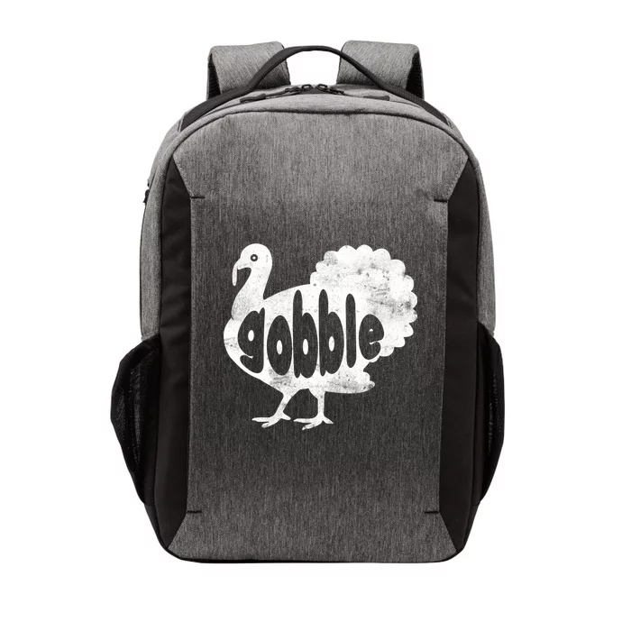 Vintage Thanksgiving Gobble Turkey Vector Backpack