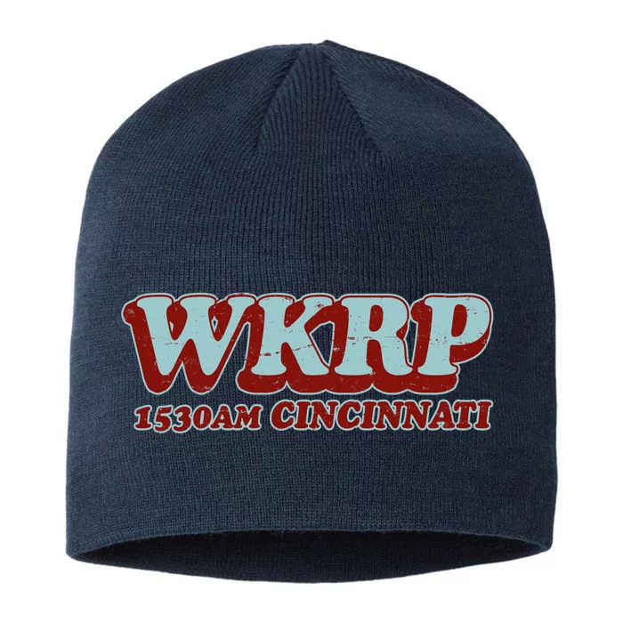 Vintage Thanksgiving WKRP 1530AM Cincinnati 8 1/2in Sustainable Knit Beanie