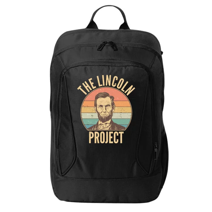 Vintage The Lincoln Project Emblem City Backpack