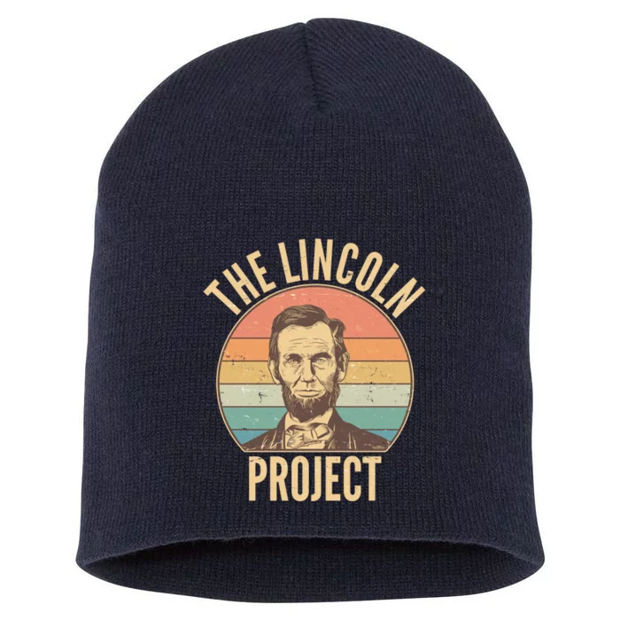 Vintage The Lincoln Project Emblem Short Acrylic Beanie