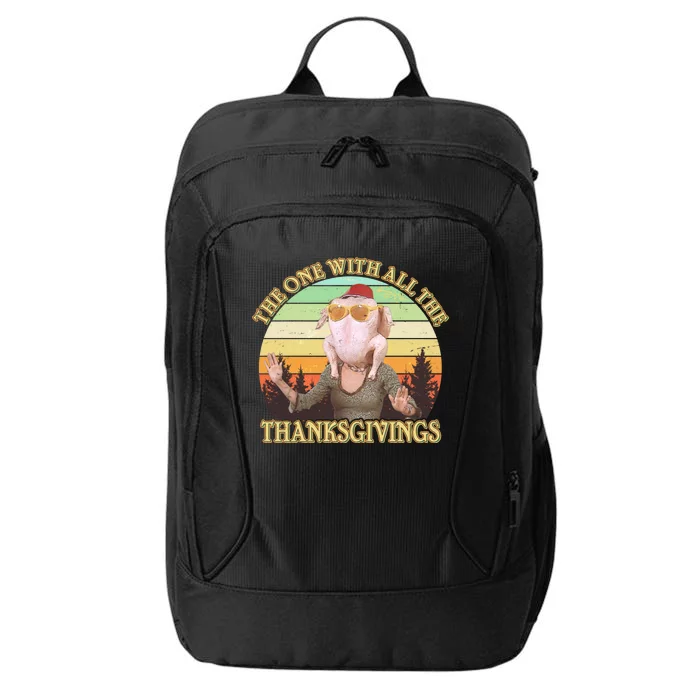 Vintage The One With All The Thanksgivings City Backpack