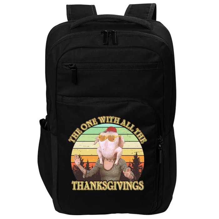 Vintage The One With All The Thanksgivings Impact Tech Backpack