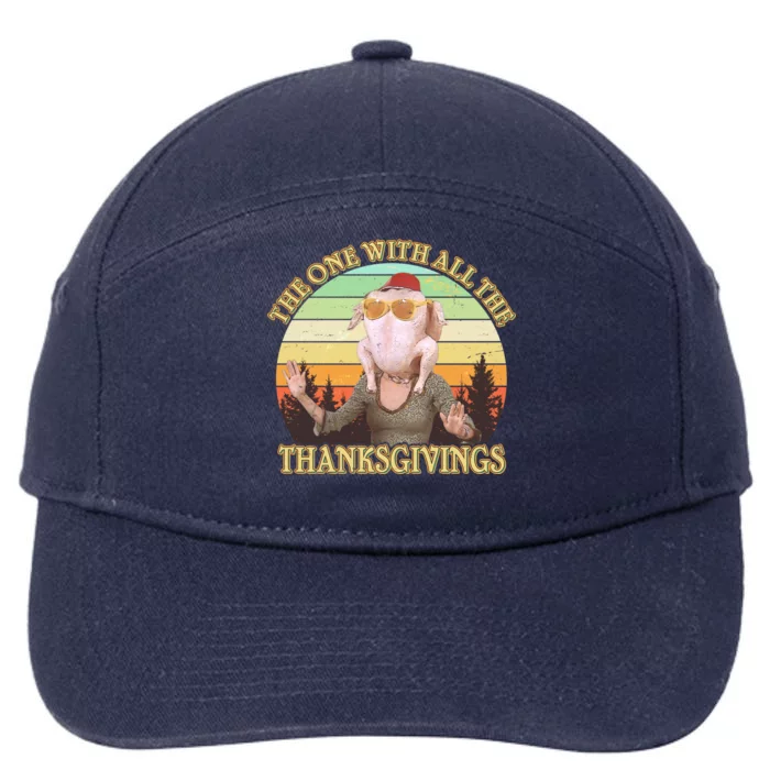 Vintage The One With All The Thanksgivings 7-Panel Snapback Hat