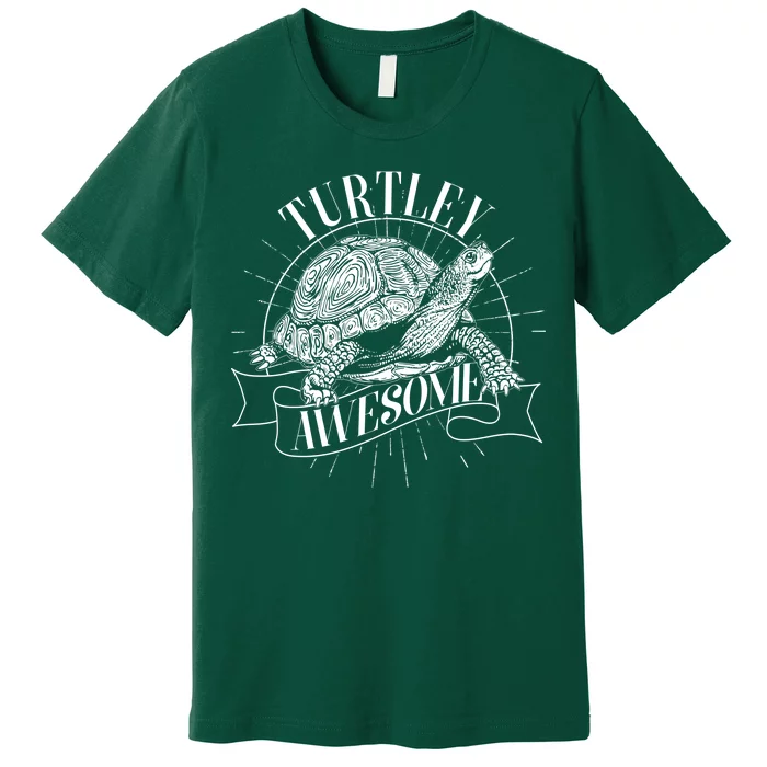 Vintage Turtley Awesome Premium T-Shirt