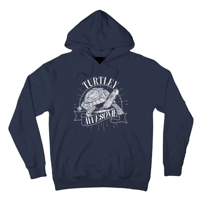 Vintage Turtley Awesome Tall Hoodie