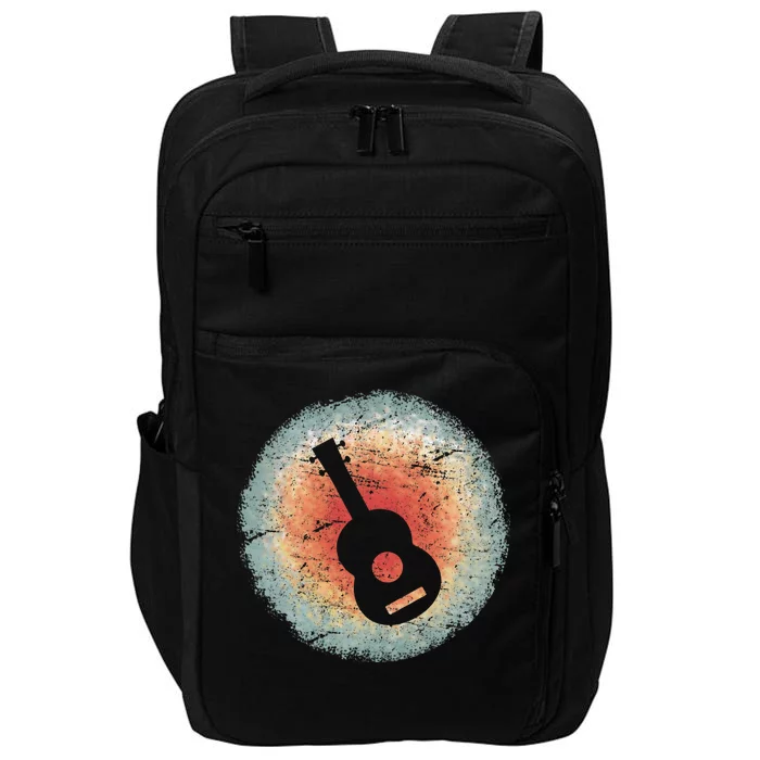 Vintage Ukulele Retro Impact Tech Backpack