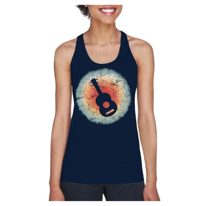 Vintage Ukulele Retro Women's Racerback Tank