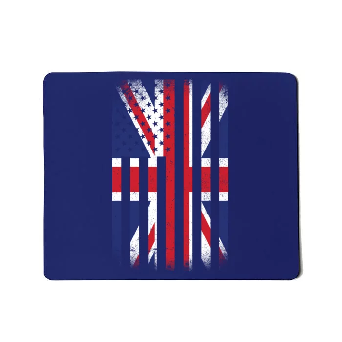 Vintage Union Jack British Flag United Kingdom Mousepad