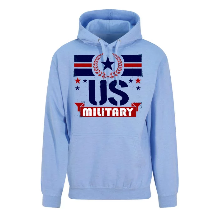 Vintage US Military USA Logo Unisex Surf Hoodie