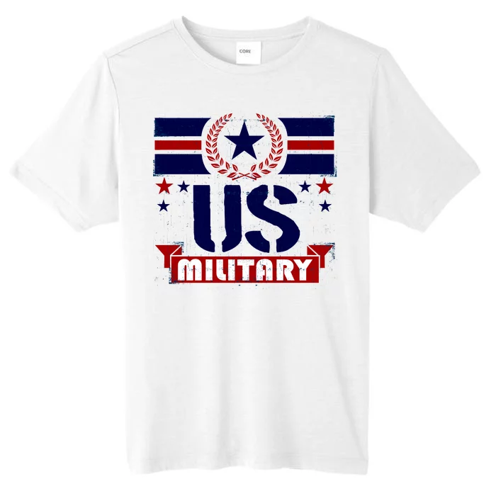 Vintage US Military USA Logo ChromaSoft Performance T-Shirt