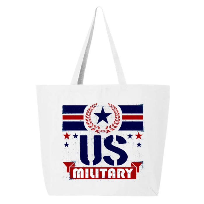 Vintage US Military USA Logo 25L Jumbo Tote