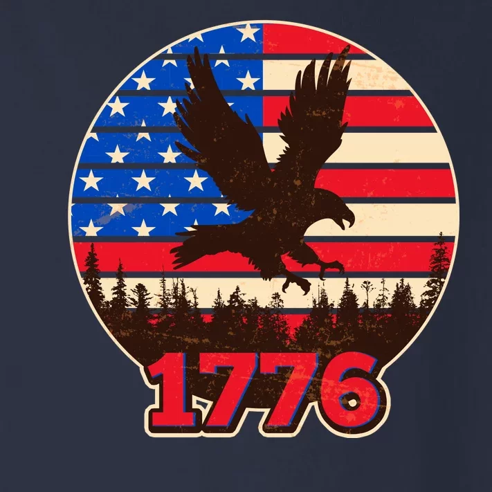 Vintage USA 1776 Emblem Toddler Long Sleeve Shirt