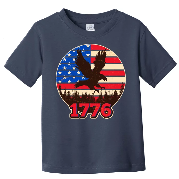 Vintage USA 1776 Emblem Toddler T-Shirt