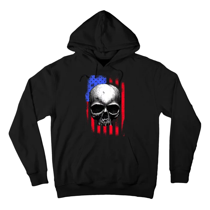 Vintage USA American Flag Hoodie