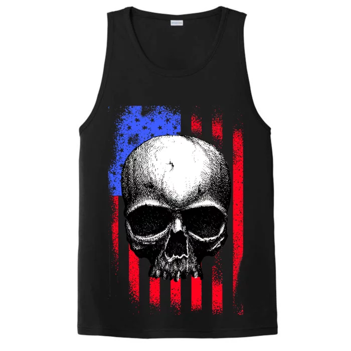 Vintage USA American Flag Performance Tank