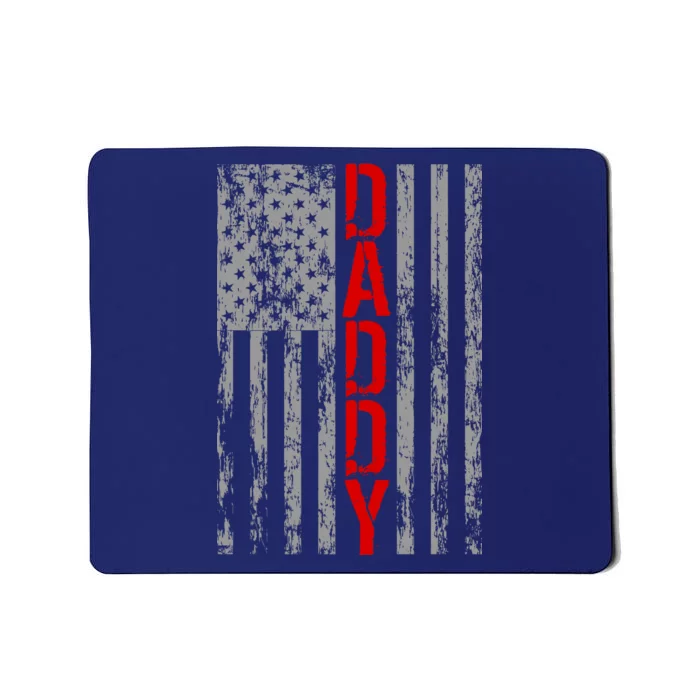 Vintage USA DADDY Retro Flag Mousepad