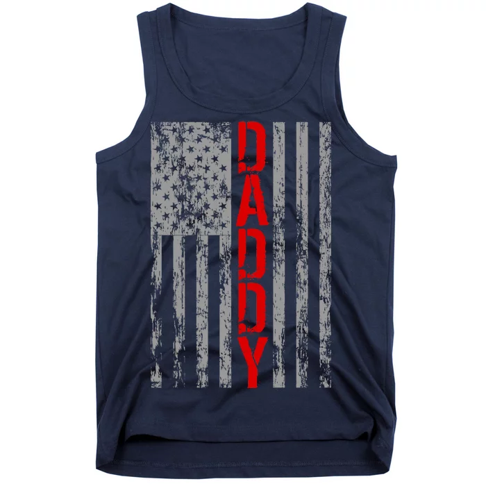 Vintage USA DADDY Retro Flag Tank Top