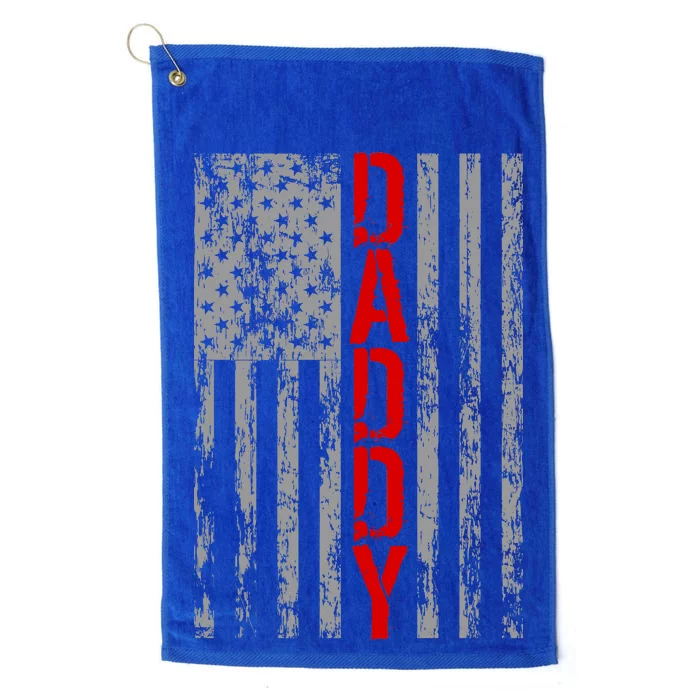 Vintage USA DADDY Retro Flag Platinum Collection Golf Towel