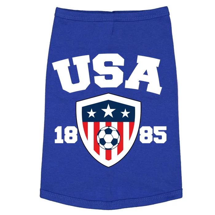 Vintage USA Soccer 1885 Doggie Tank