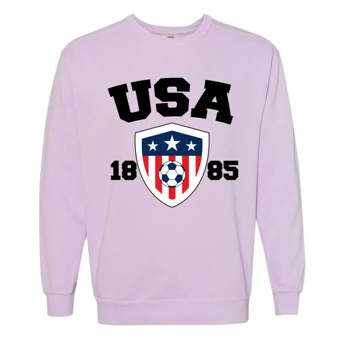 Vintage USA Soccer 1885 Garment-Dyed Sweatshirt