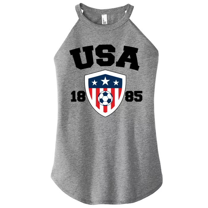 Vintage USA Soccer 1885 Women’s Perfect Tri Rocker Tank