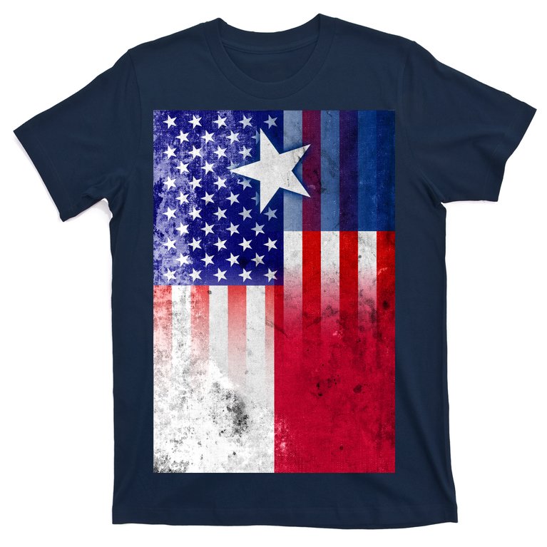 Vintage Usa Texas American Flag T Shirt Teeshirtpalace - Texas State Flag Home Decor