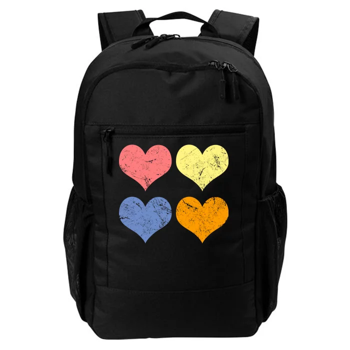 Vintage Valentine Day Hearts Daily Commute Backpack