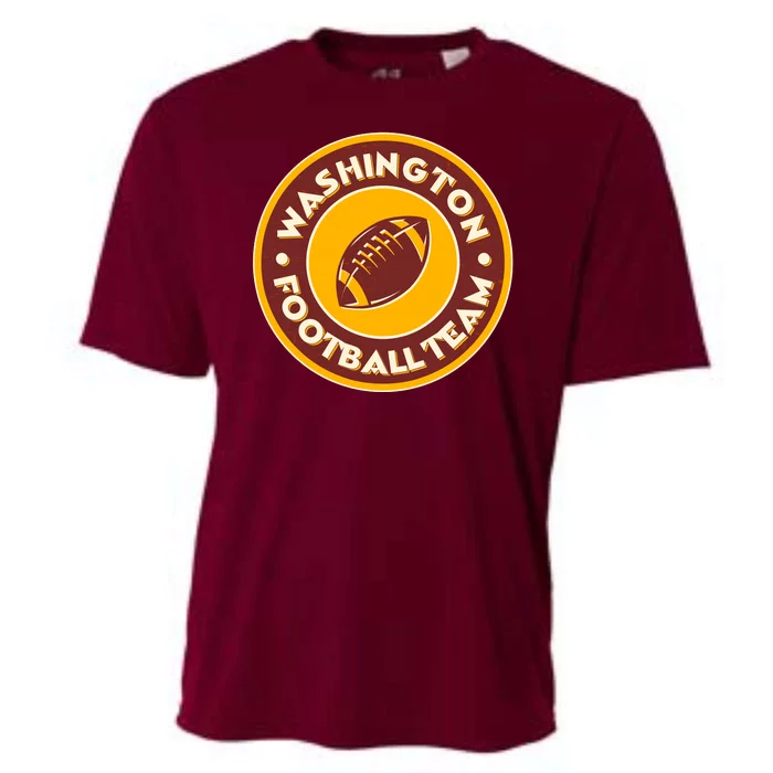 Vintage Washington Football Team Logo Emblem Cooling Performance Crew T-Shirt