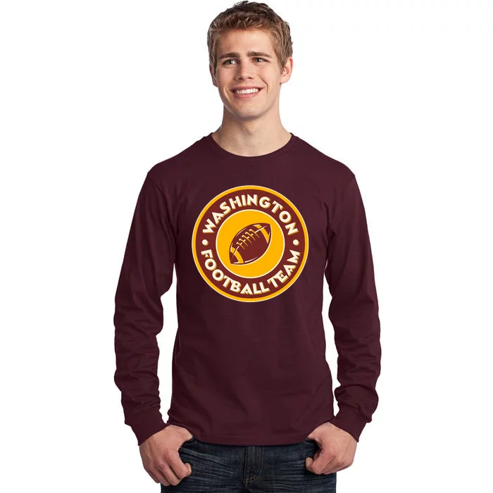 Vintage Washington Football Team Logo Emblem Tall Long Sleeve T-Shirt