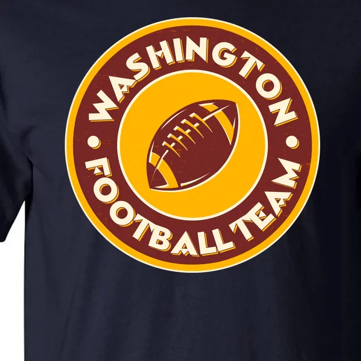 Vintage Washington Football Team Logo Emblem Tall T-Shirt