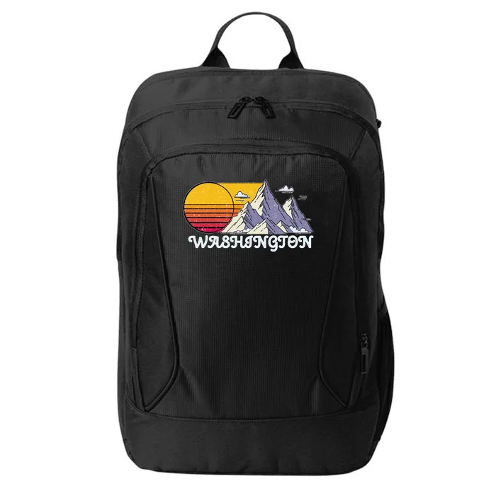 Vintage Washington State Retro City Backpack