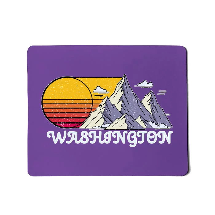 Vintage Washington State Retro Mousepad